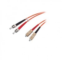 Cable de conexión FO ST / PC-SC / PC MM 50/125 Duplex 2M